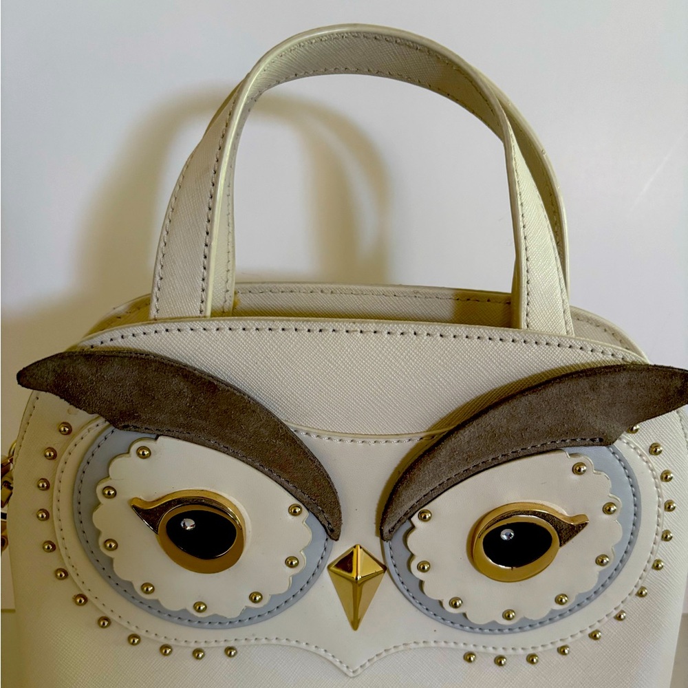 Kate Spade Bright White Owl Limited Edition
Handbag Purse Crossbody 2017